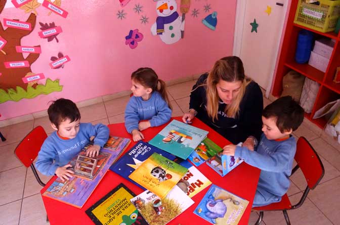 jardín lectura amorosa